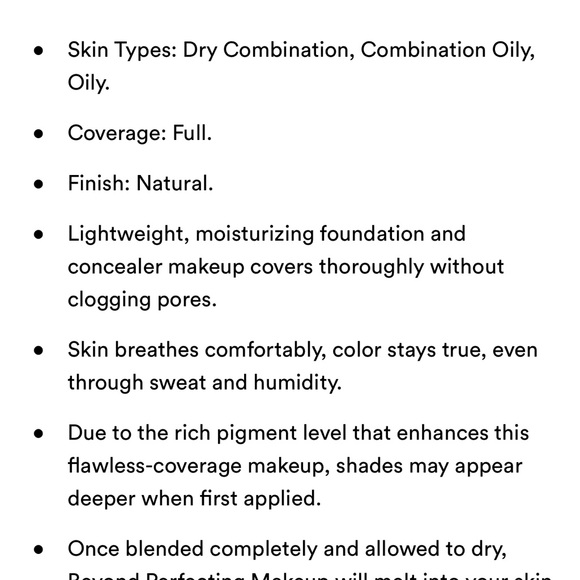 Clinique Beyond Perfecting Foundation
+ Concealer 6.5 buttermilk - Picture 4 of 7